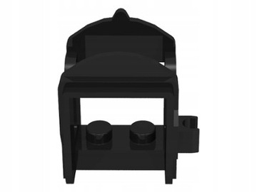 LEGO Castle 4491a czarne siodło 1 clip