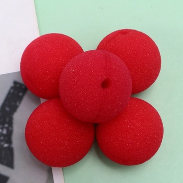 Клоунский носовой шарик Профессиональные красные носы