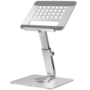 H06 srebrny stojak na tablet uchwyt 360 ° podstawa