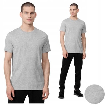 KOSZULKA MĘSKA 4F SPORTOWA T-SHIRT BAWEŁNA XXL
