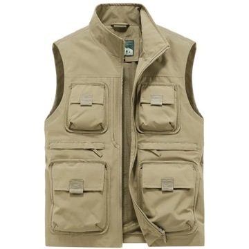 BOLUBAO 2023 Outdoor Casual Vest For Men Multi-Poc