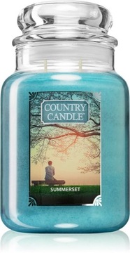 Country Candle Summerset świeczka zapachowa duża 652 g