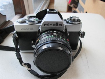 Aparat Minolta XD5 Z ROKKOREM 50 / 1,4