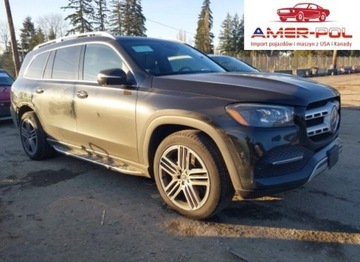 Mercedes GLS X167 2021 Mercedes-Benz GLS 2021r., 450 4MATIC, od ubezpieczalni 3.0 Benzyna 362KM