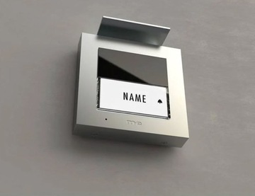 Станция АУДИОВХОДА для домофона ADV-1010 Дом + светодиодный наружный блок.