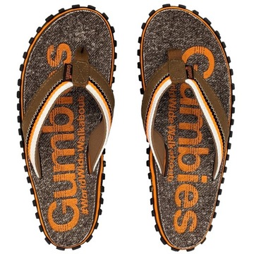 Gumbies Cairns Flip Flop Unisex Orange - 45