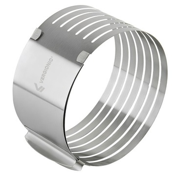 Обод для торта, обод для резки торта, регулируемый для резки бисквитного торта