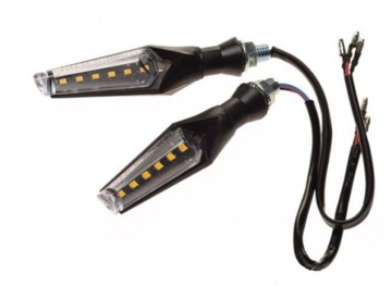 Kierunkowskazy motocyklowe giętkie ATV UTV LED