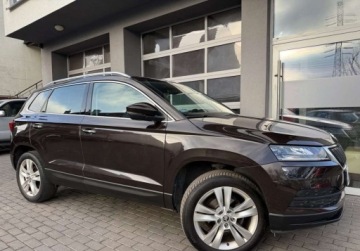 Skoda Karoq Crossover 1.6 TDI 115KM 2019 Skoda Karoq Salon Polska, Serwis ASO, Navi, Kamera,Czujniki, podgrz. fotele, zdjęcie 22