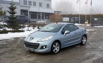 Peugeot 207 CC 1.6 VTi 120KM 2010 Peugeot 207 CC 1.6 120KM Kabriolet Zarejestrowany Klima Grzane fotele 1.6, zdjęcie 10