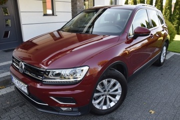 Volkswagen Tiguan II SUV 1.4 TSI 125KM 2018 Nowy Rozrząd, Kamera, Masaże, NAVI, Full LED,Koła x2, Gwarancja, BLACK WEEK, zdjęcie 2