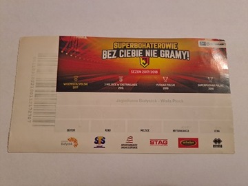 JAGIELLONIA BIAŁYSTOK - WISŁA PŁOCK 2017/2018