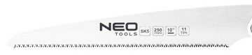 Японская пила для резки 11 TPI, узкая, складная Neo