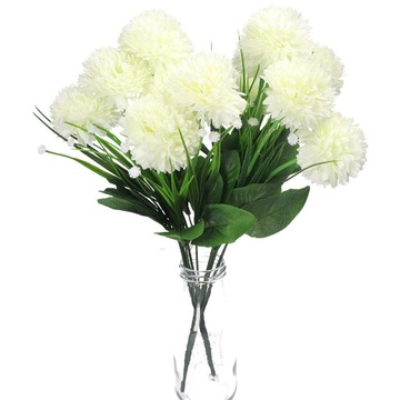 ДЕКОРАТИВНЫЙ БУКЕТ ЧЕСНОК x7 ИСКУССТВЕННЫЕ ЦВЕТЫ ЧЕСНКА В ДЕКОРАТИВНОМ БУКЕТЕ