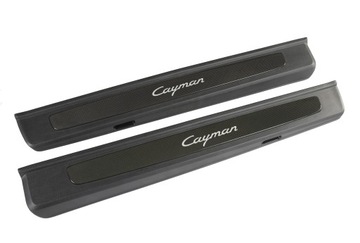 Porsche 718 Cayman 981/982 Listwy progowe CARBON