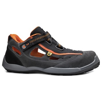 Buty Aerobic BASE [B0617] Szary Pomarańczowy 43