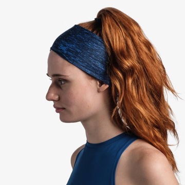 Náramok Buff Coolnet Uv Wide Headband Navy Htr Adul