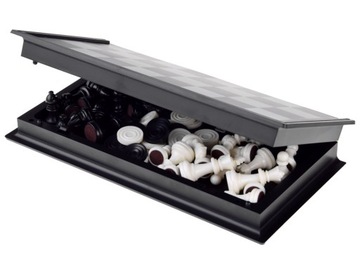 Шахматы Магнитные шашки 2 в 1 игра-головоломка GR0620