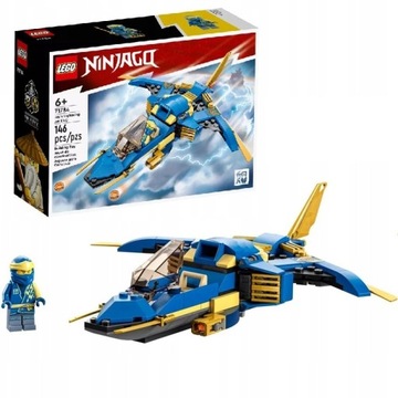 LEGO NINJAGO 6+ РЕАКТИВНЫЙ САМОЛЕТ JAYA EVO 71784