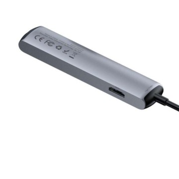 Адаптер Baseus HUB 6in1 USB-C — USB HDMI RJ45 USBC