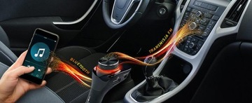 КОМПЛЕКТ FM-ПЕРЕДАТЧИКА ГРОМКОГОВОРИТЕЛЬ ДЛЯ ТЕЛЕФОНА 2 x USB QC 3.0