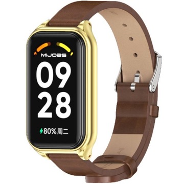 PASEK SKÓRZANY OPASKA DO XIAOMI SMART MI BAND 8 ACTIVE