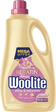 WOOLITE DELICATE Płyn do prania Wełny i Delikatnych tkanin z Kreatyną. 3,6l