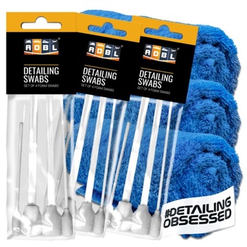 ADBL DETAILING SWABS patyczki DETAILINGOWE 12szt