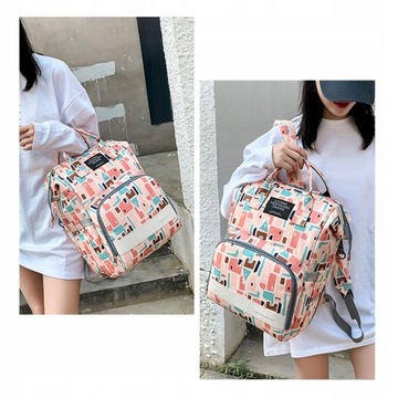 Рюкзак-сумка для подгузников большой вместительности.