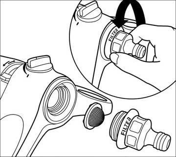 Осциллирующий садовый дождеватель Gardena 18712-20