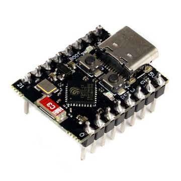 ESP32-C3 Super Mini WiFi Bluetooth 5.0 RISC-V USB-C zlutowany