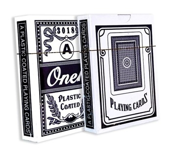 KARTY TALIE DO GRY PLASTIC COUTED POKER BRYDŻ