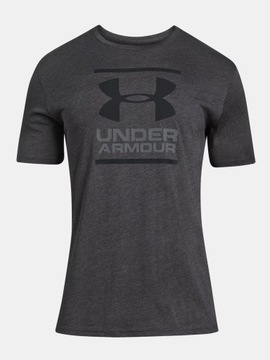 KOSZULKA MĘSKA UNDER ARMOUR T-SHIRT SZYBKOSCHNĄCA BAWEŁNA SPORT 1326849-019