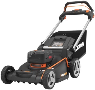 Kosiarka akumulatorowa bezszczotkowa WORX WG760E 51cm + 2x Akumulator 5,0Ah