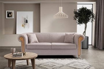 SOFA CHESTERFIELD CLASSIC wybór tkanin, dodatków