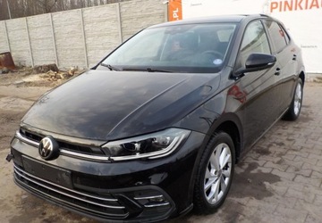 Volkswagen Polo VI Hatchback 5d Facelifting 1.0 TSI 110KM 2022 Volkswagen Polo DSG Okazja Benzyna 110KM, zdjęcie 9