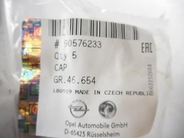 KAPUCE OSOBNÍ STRÁŽCE VENTILU UPUST. VECTRA C 90576233