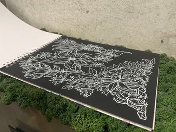 Скретч-книжка ЦВЕТЫ 10к.