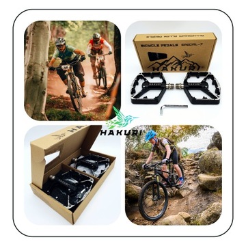 АЛЮМИНИЕВАЯ ПЛАТФОРМА ПЕДАЛИ 3 ПОДШИПНИКА Машина Легкая машина DH ENDURO MTB