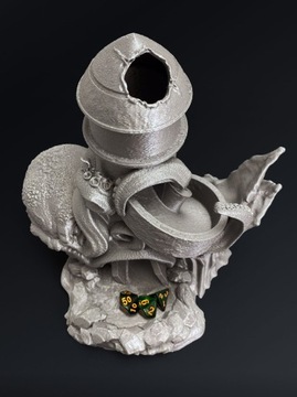 Башня для игры в кости - Башня для игры в кости Кракена, серебро