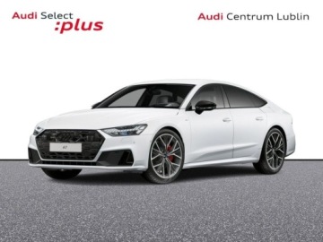 Audi A7 C8 Sportback - e Facelifting 2.0 55 TFSI e 367KM 2025 Audi A7 Sportback 367 KM,S line,367 KM,Kamery 360,BO,Laser,Kola 21 2.0