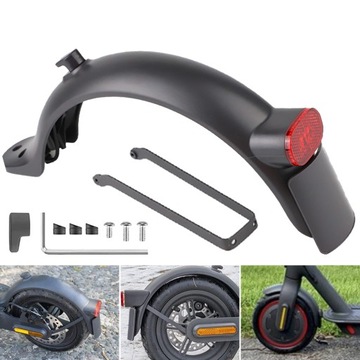 КОМПЛЕКТ ЗАДНЕГО КРЫЛА ДЛЯ СКУТЕРА XIAOMI M365 1S PRO + ЗАДНИЕ ФОНАРИ