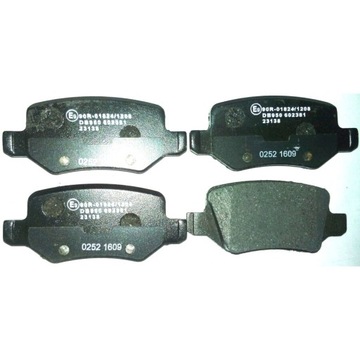 Тормозные колодки NORAUTO NRP1782 WVA23138