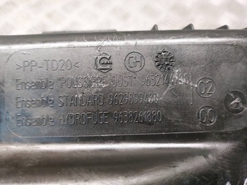 POUZDRO FILTRU VZDUCHU + VÁHA VZDUCHU FIAT ULISEE I FACELIFT 2.0 JTD