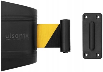 Taśma odgradzająca ostrzegawcza w kasecie ściennej