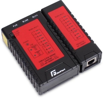 TESTER SIECIOWY LAN GETFORT POE RJ-45 RJ-11