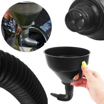 LEJEK DO PALIWA PLASTIKOWY GIĘTKI SITKO 2 CZĘŚCI