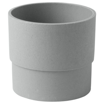 IKEA NYPON Osłonka doniczki, szary, 12 cm