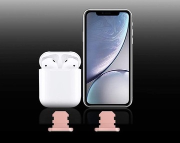 5X ZAŚLEPKA ZATYCZKA PRZECIW KURZOWI IPHONE DO PROTU ZŁĄCZA LIGHTNING APPLE