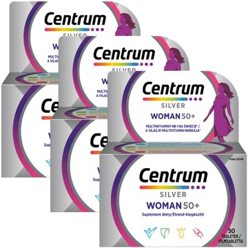 Centrum Suplement Diety Dla Kobiet 50+ 3x30szt
